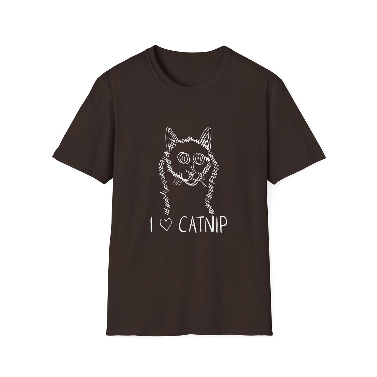 I Love Catnip Spooky T-Shirt