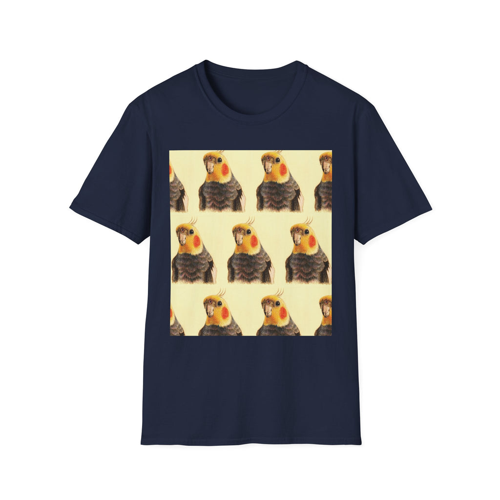 Multi-Kokkie memorial bird portrait T-Shirt