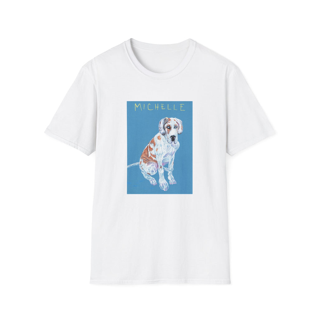 Michelle memorial dog portrait T-Shirt