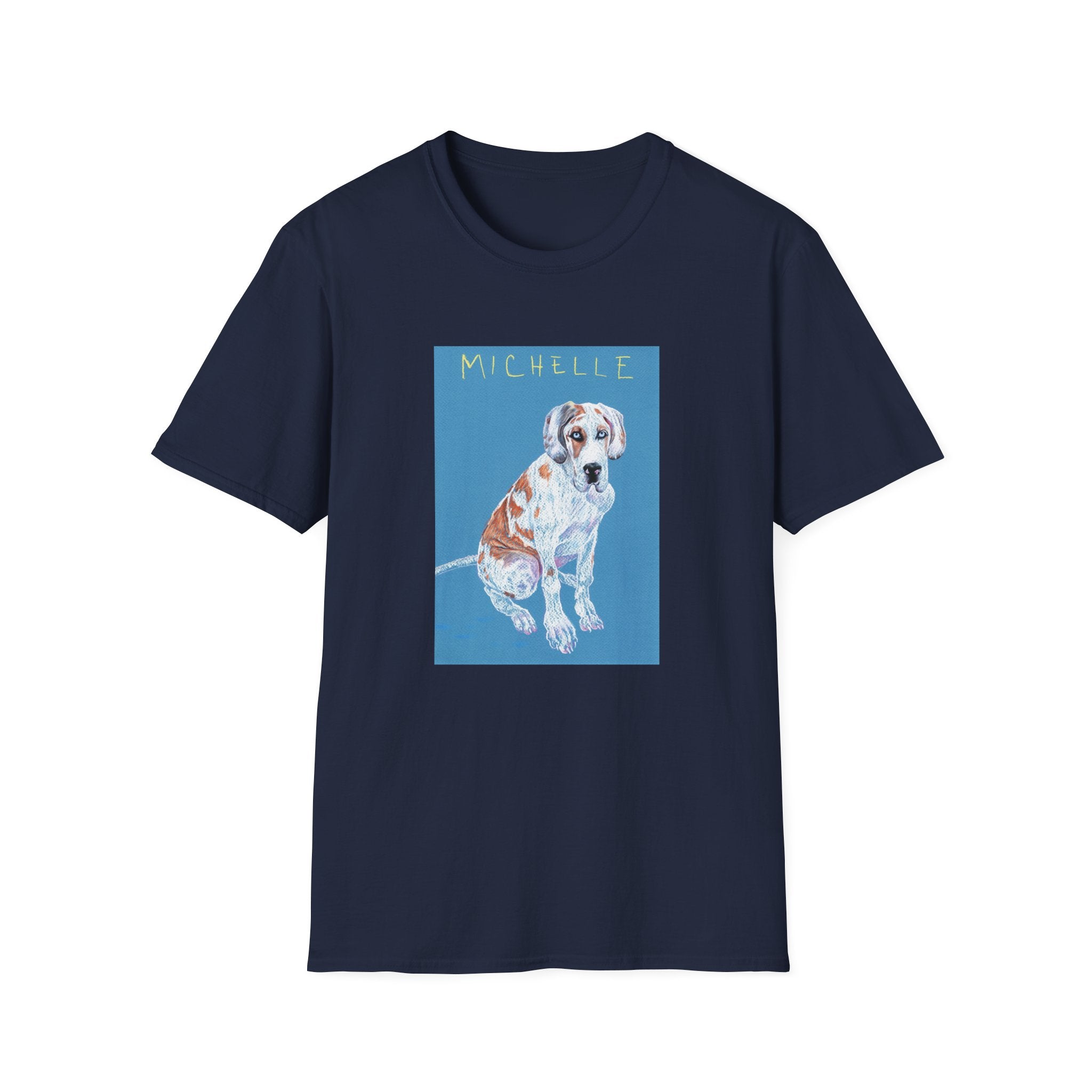 Michelle memorial dog portrait T-Shirt