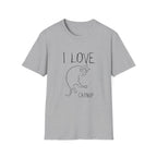 I Love Catnip V T-Shirt