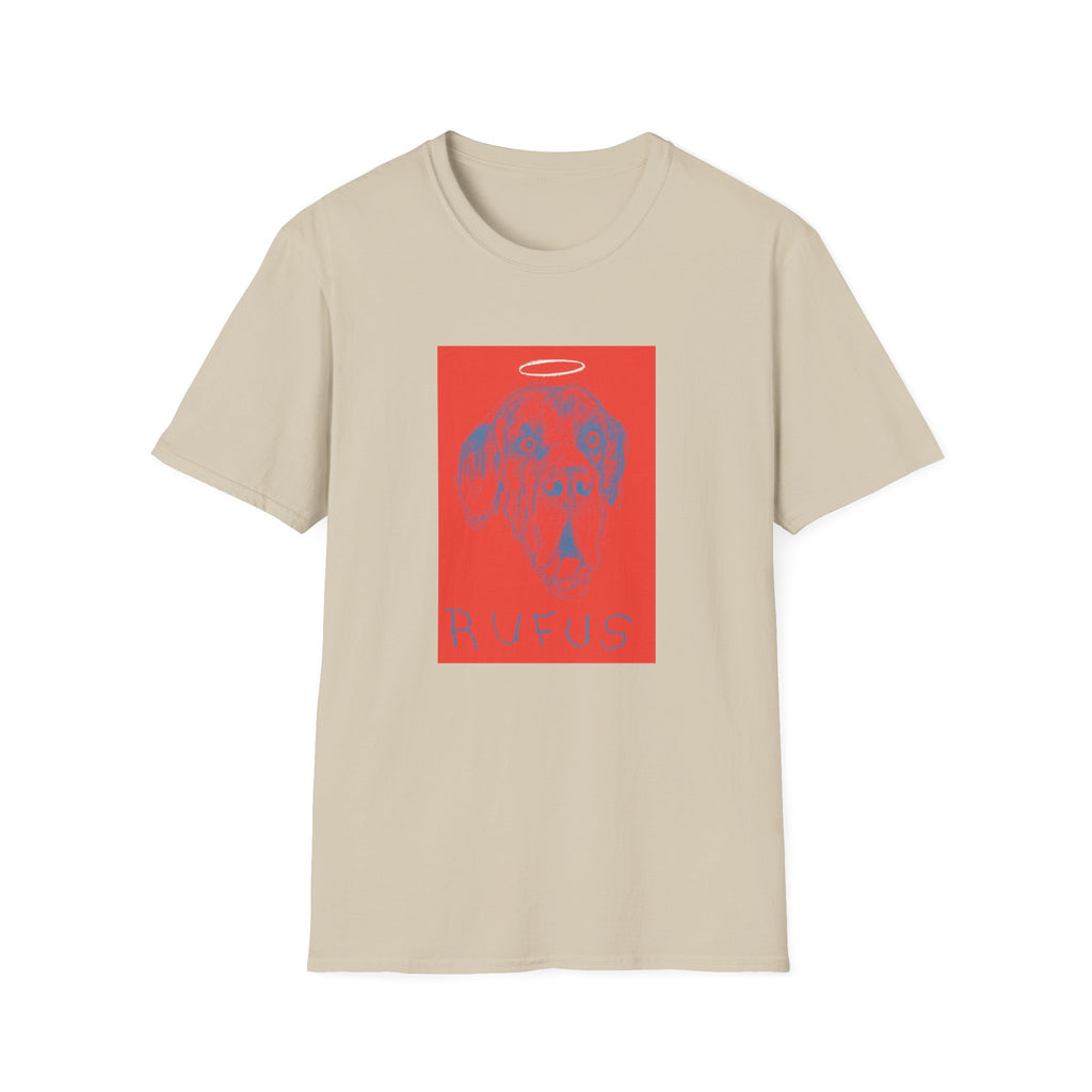 Rufus memorial dog portrait T-Shirt