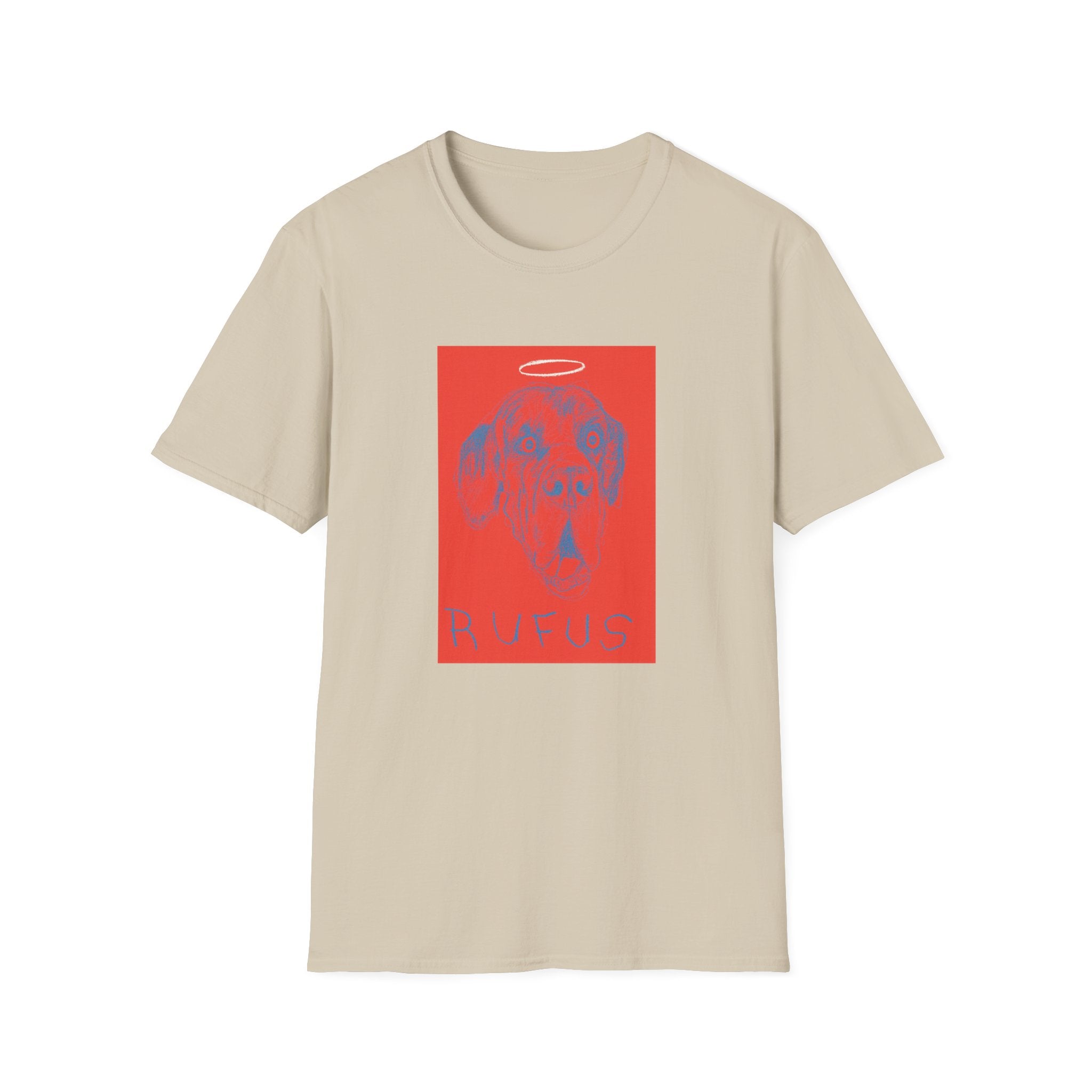 Rufus memorial dog portrait T-Shirt