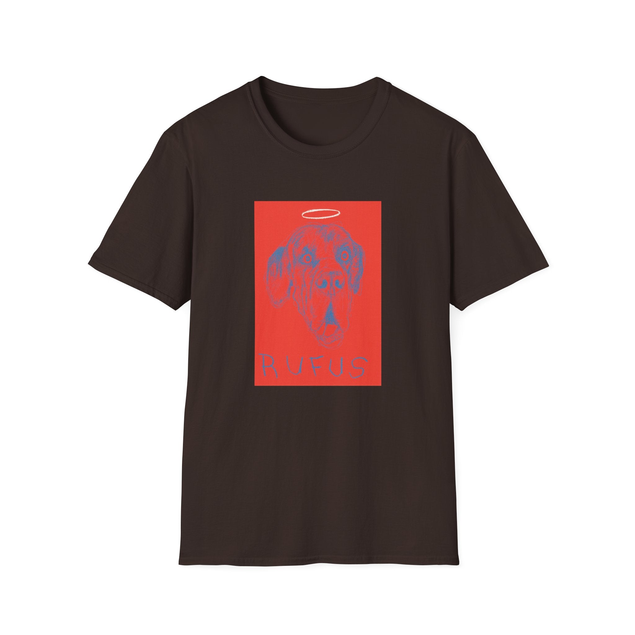 Rufus memorial dog portrait T-Shirt