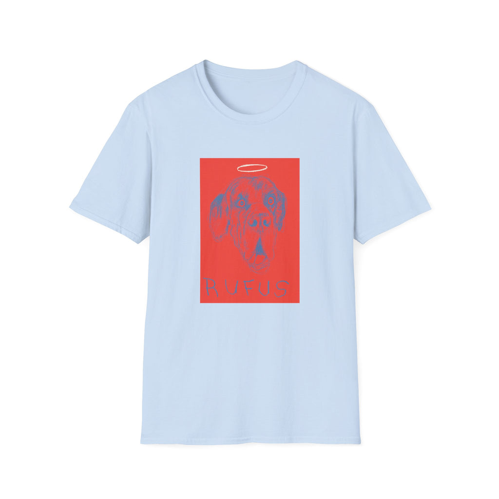 Rufus memorial dog portrait T-Shirt