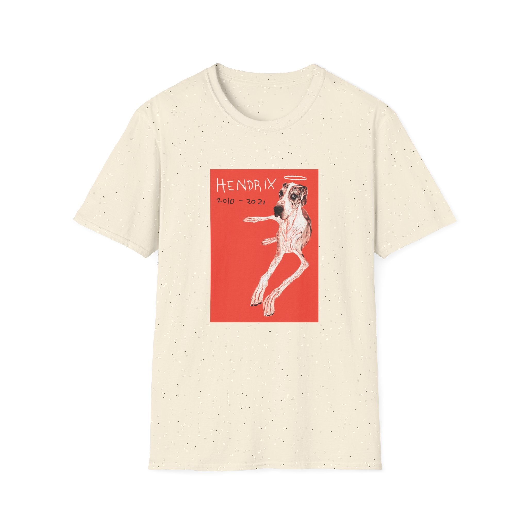 Hendrix memorial dog portrait T-Shirt