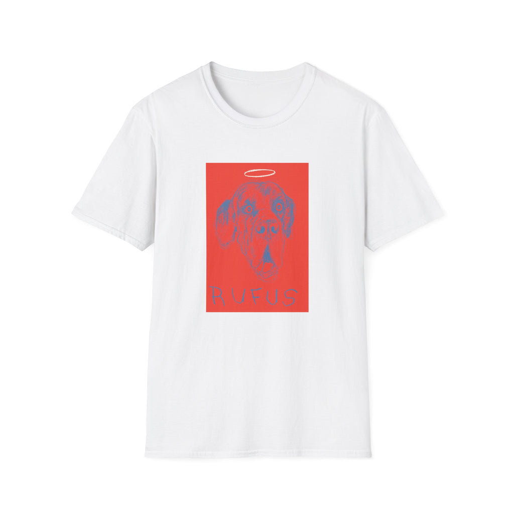 Rufus memorial dog portrait T-Shirt