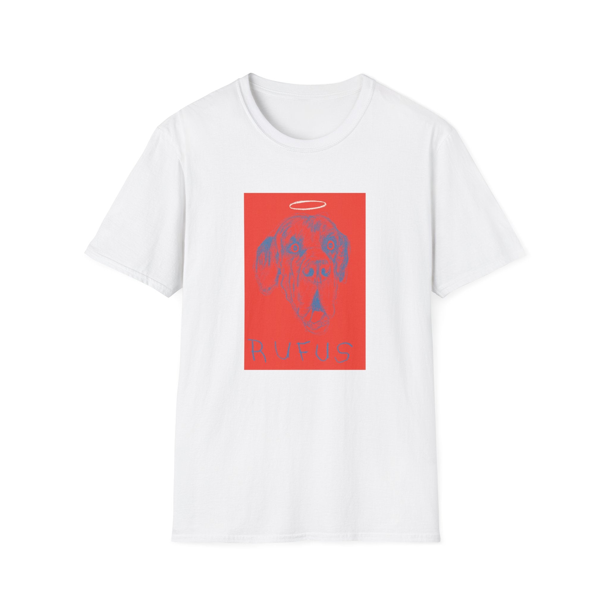 Rufus memorial dog portrait T-Shirt