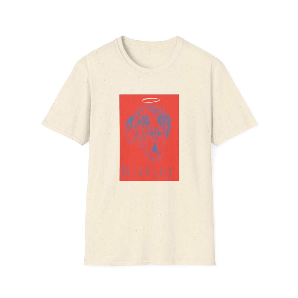 Rufus memorial dog portrait T-Shirt