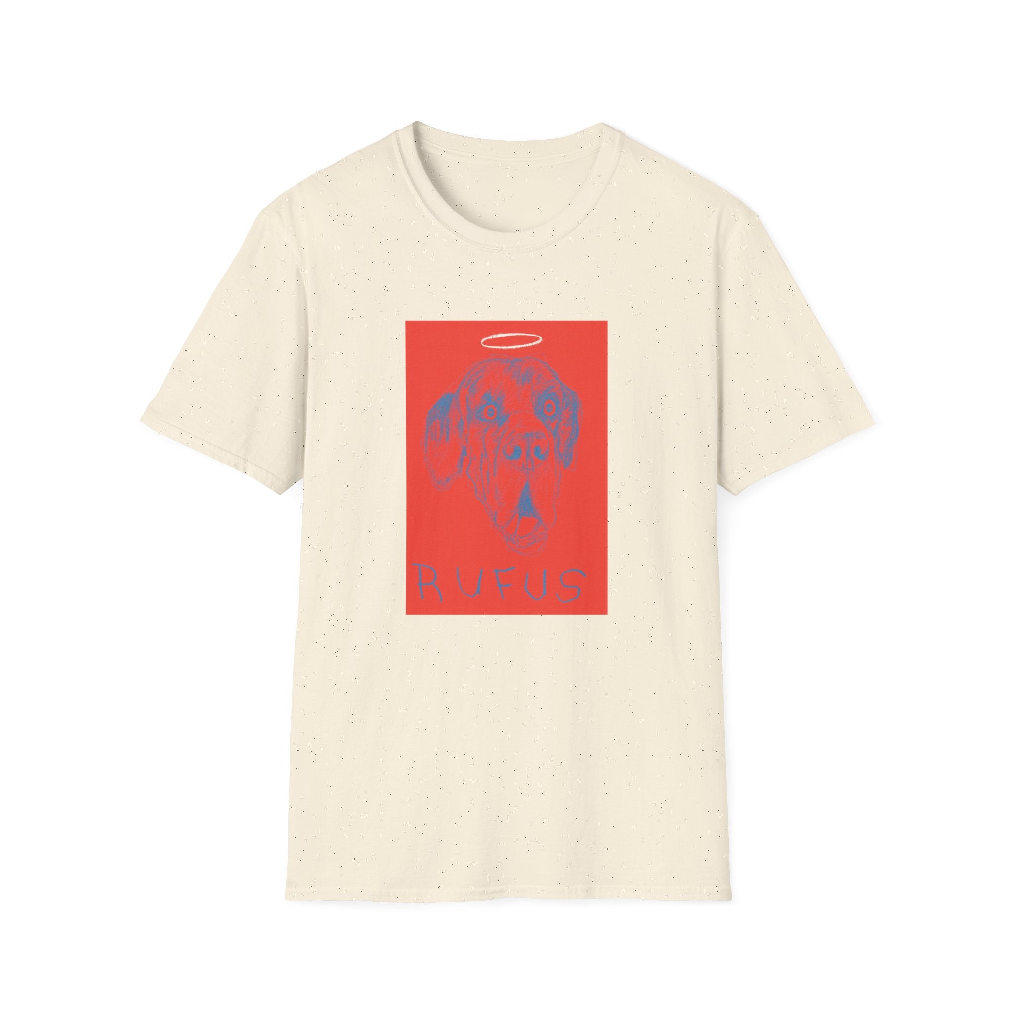 Rufus memorial dog portrait T-Shirt