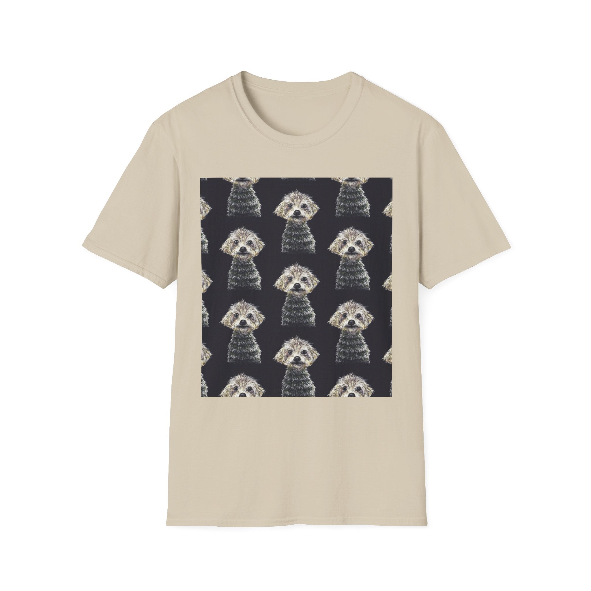 Multi-Roxy memorial dog portrait T-Shirt