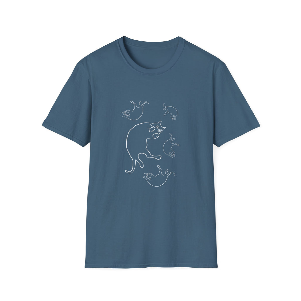Floating Cats Spooky T-Shirt