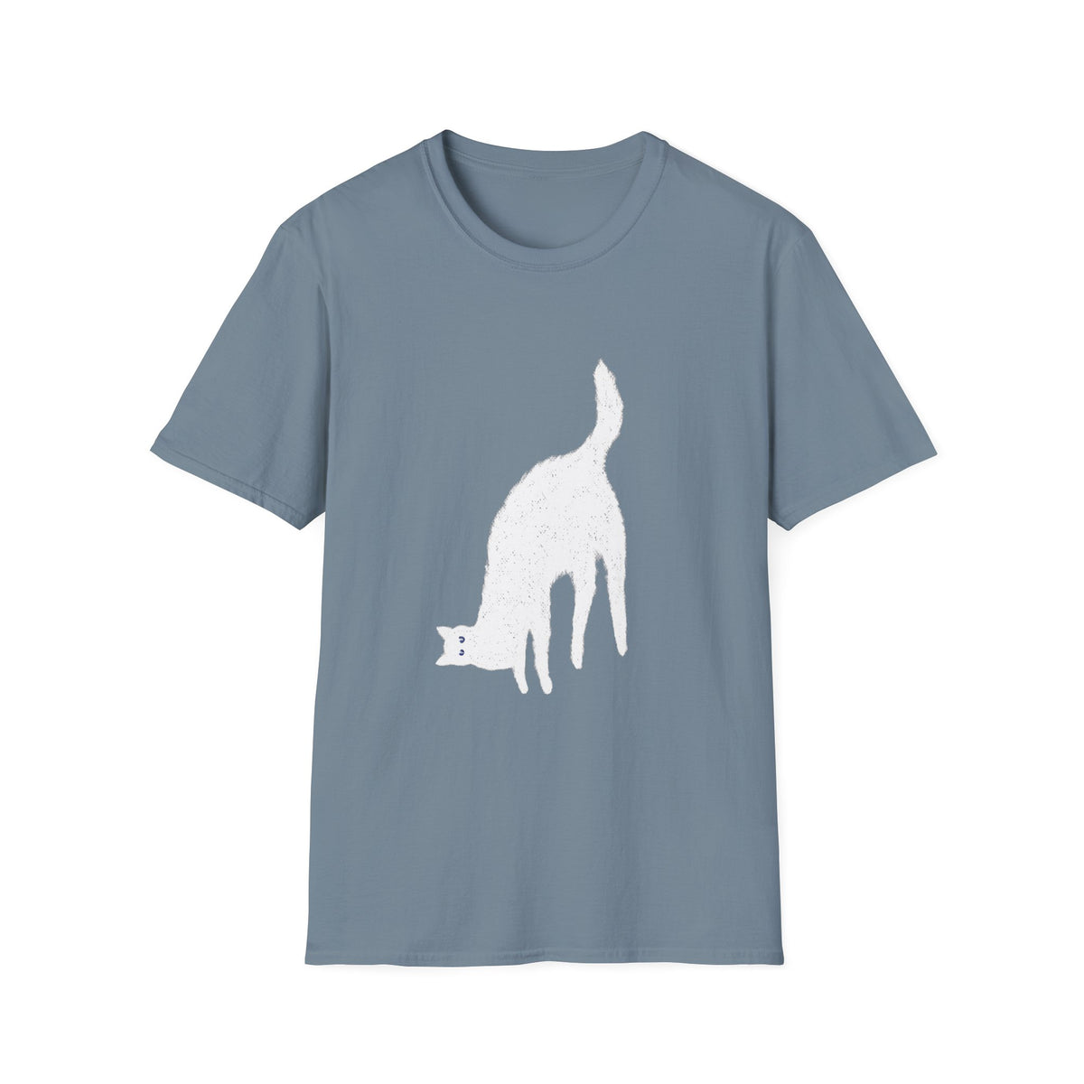 White Cat Spooky T-Shirt