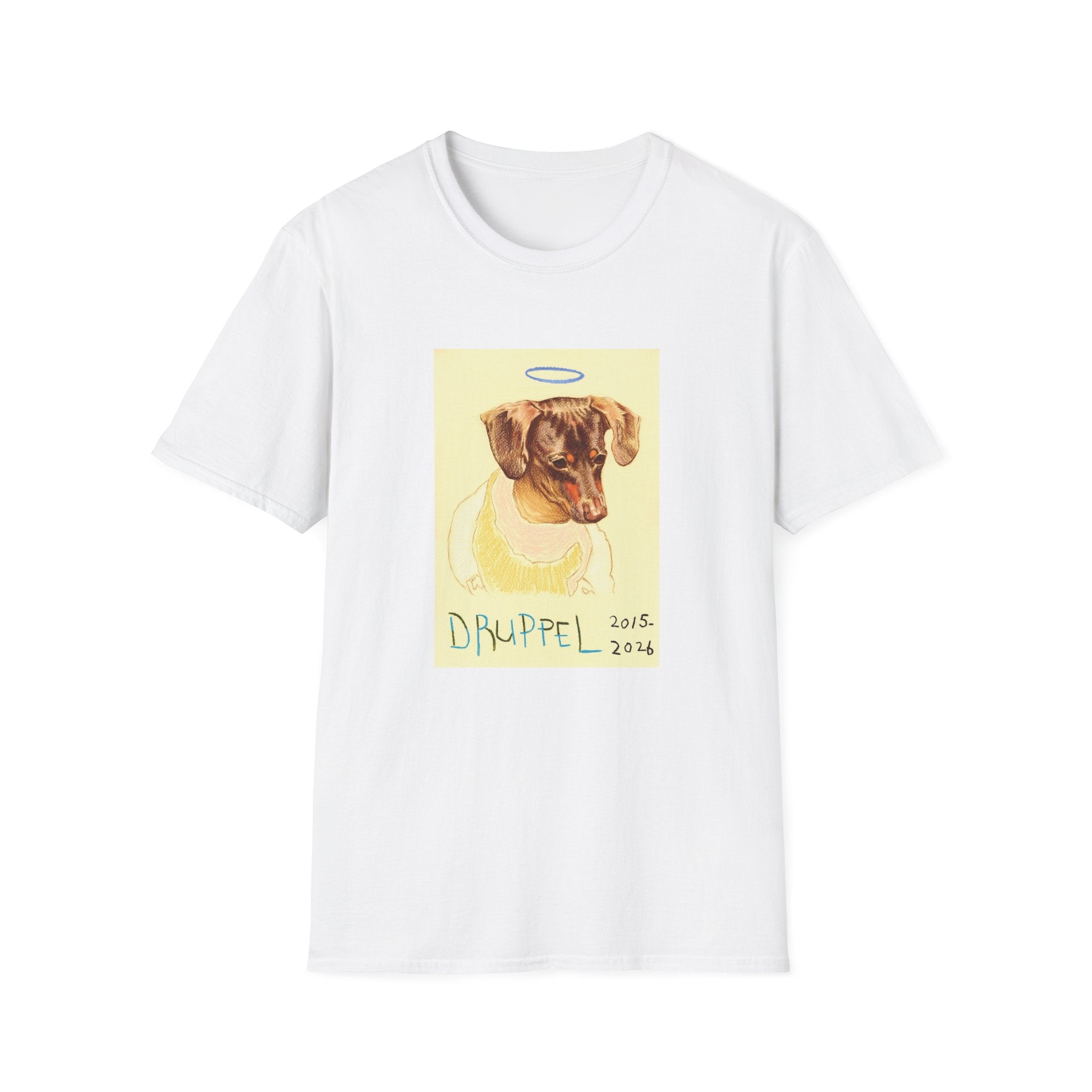 Druppel memorial dog portrait T-Shirt