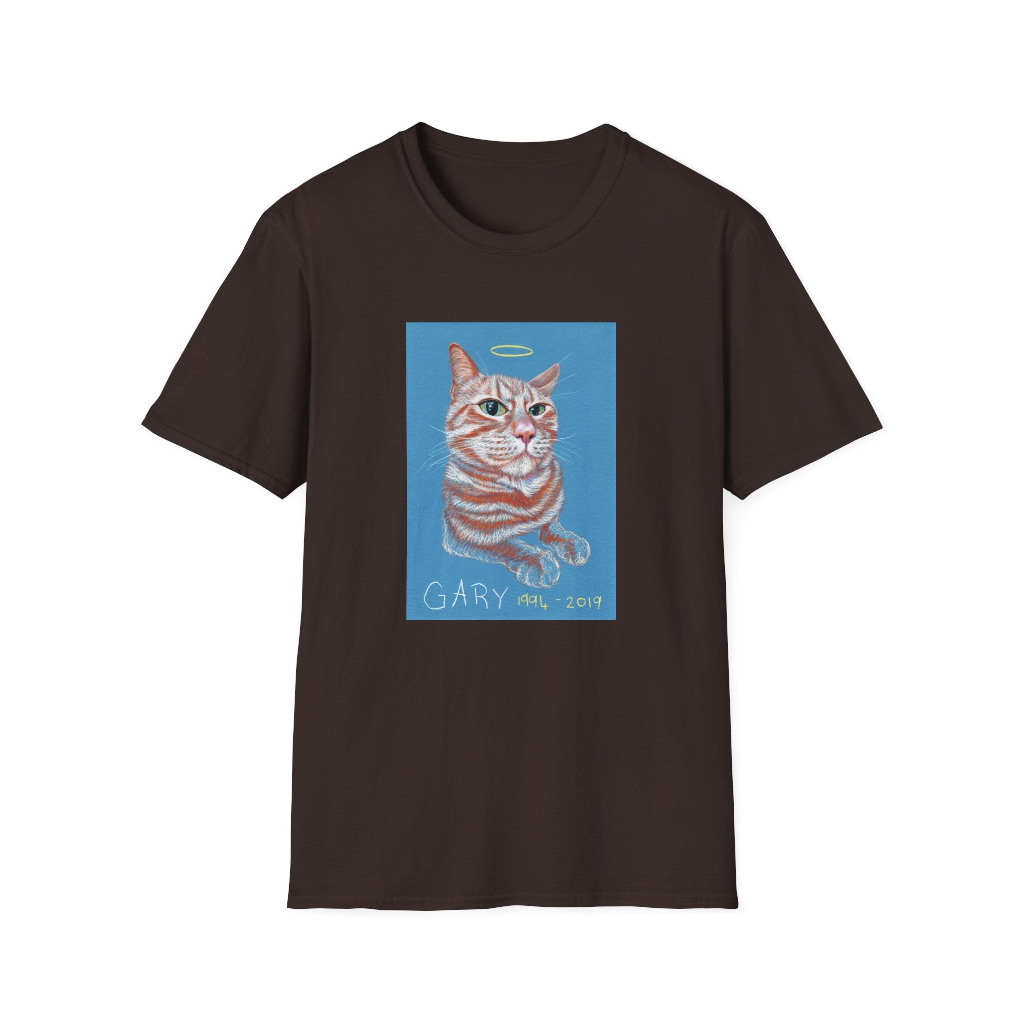 Gary memorial cat portrait T-Shirt