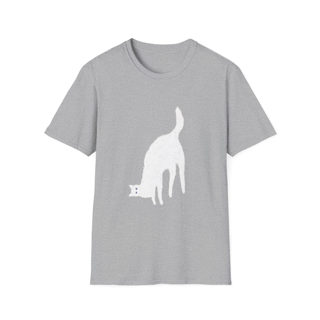 White Cat Spooky T-Shirt