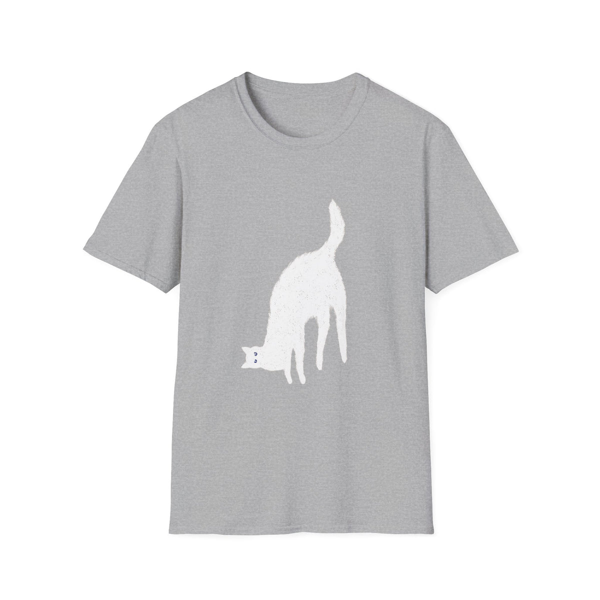 White Cat Spooky T-Shirt