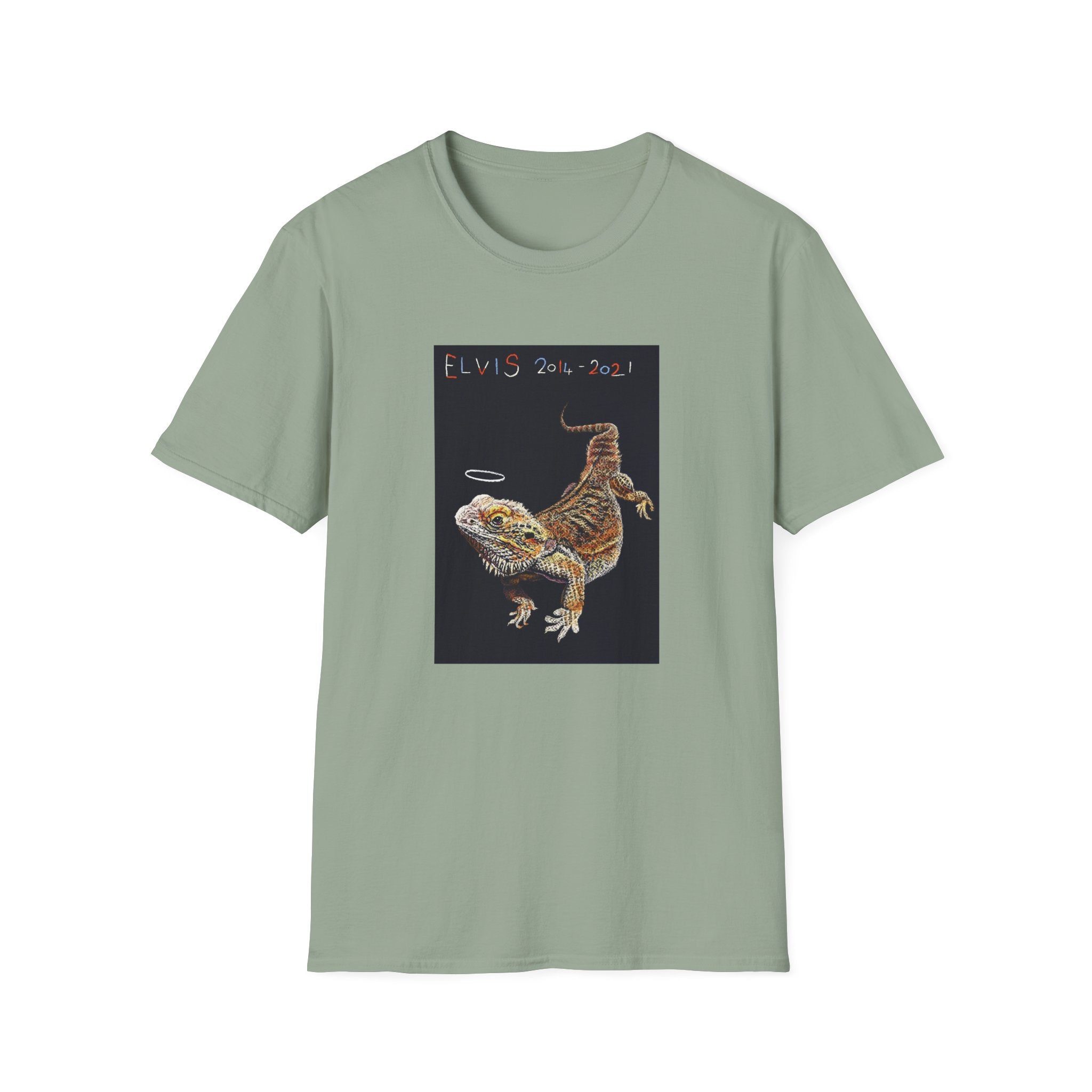 Elvis memorial dog portrait T-Shirt