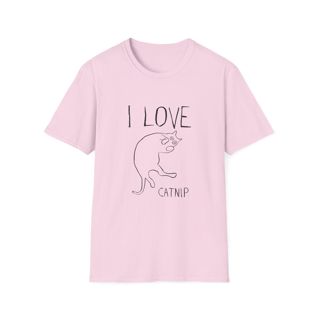 I Love Catnip V T-Shirt