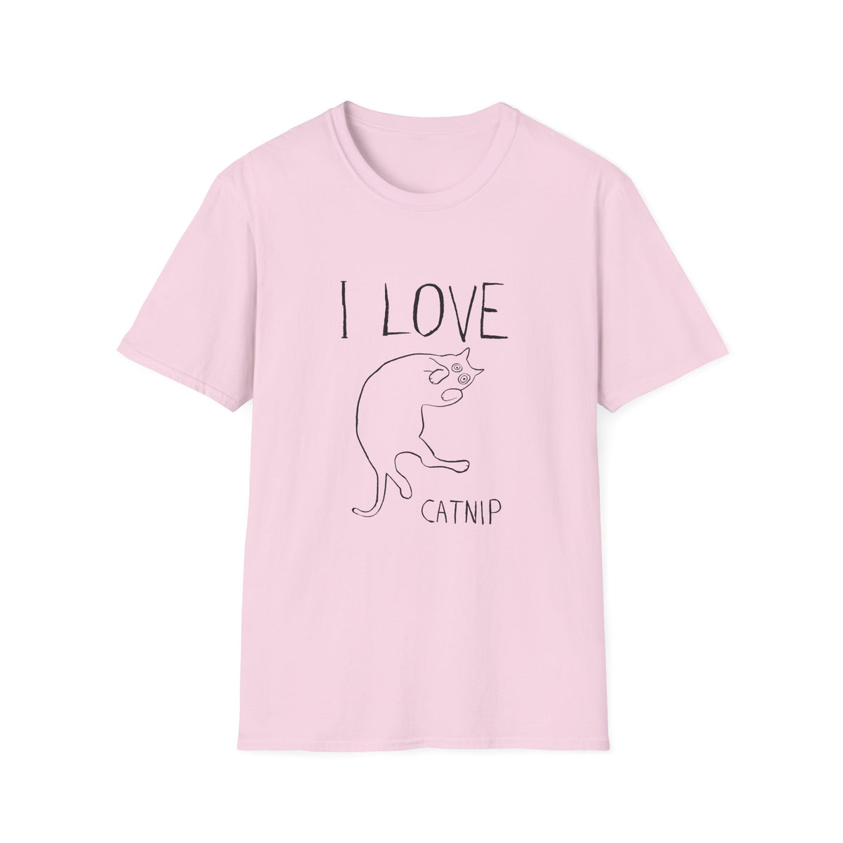 I Love Catnip V T-Shirt