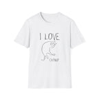 I Love Catnip V T-Shirt