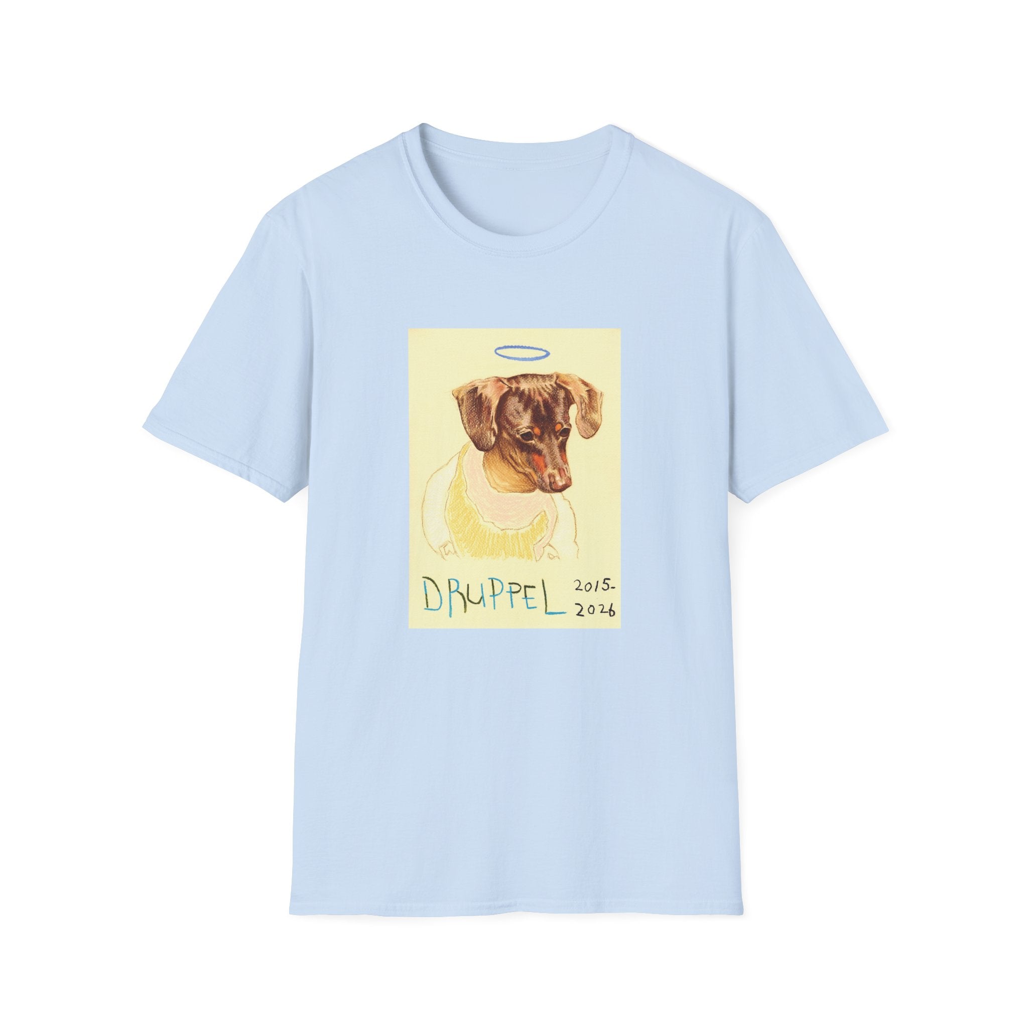 Druppel memorial dog portrait T-Shirt