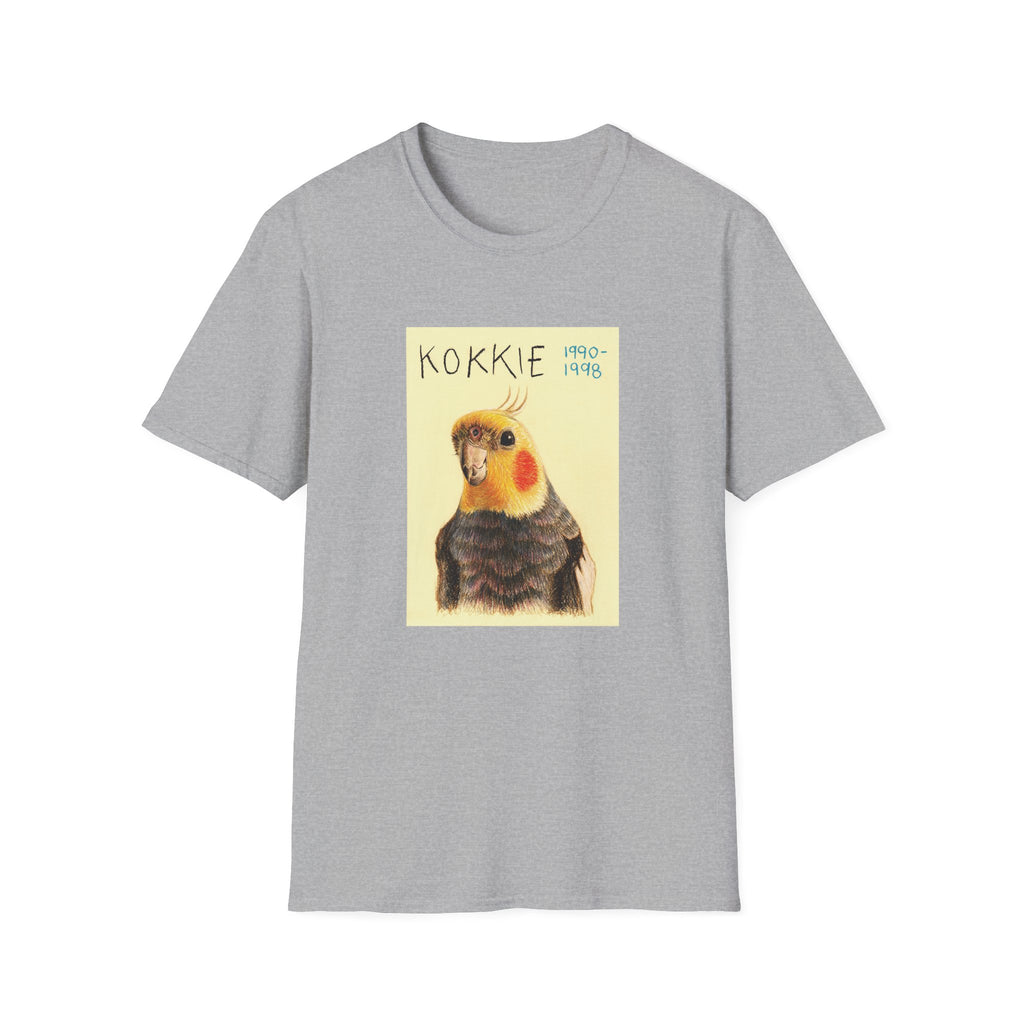 Kokkie memorial bird portrait T-Shirt