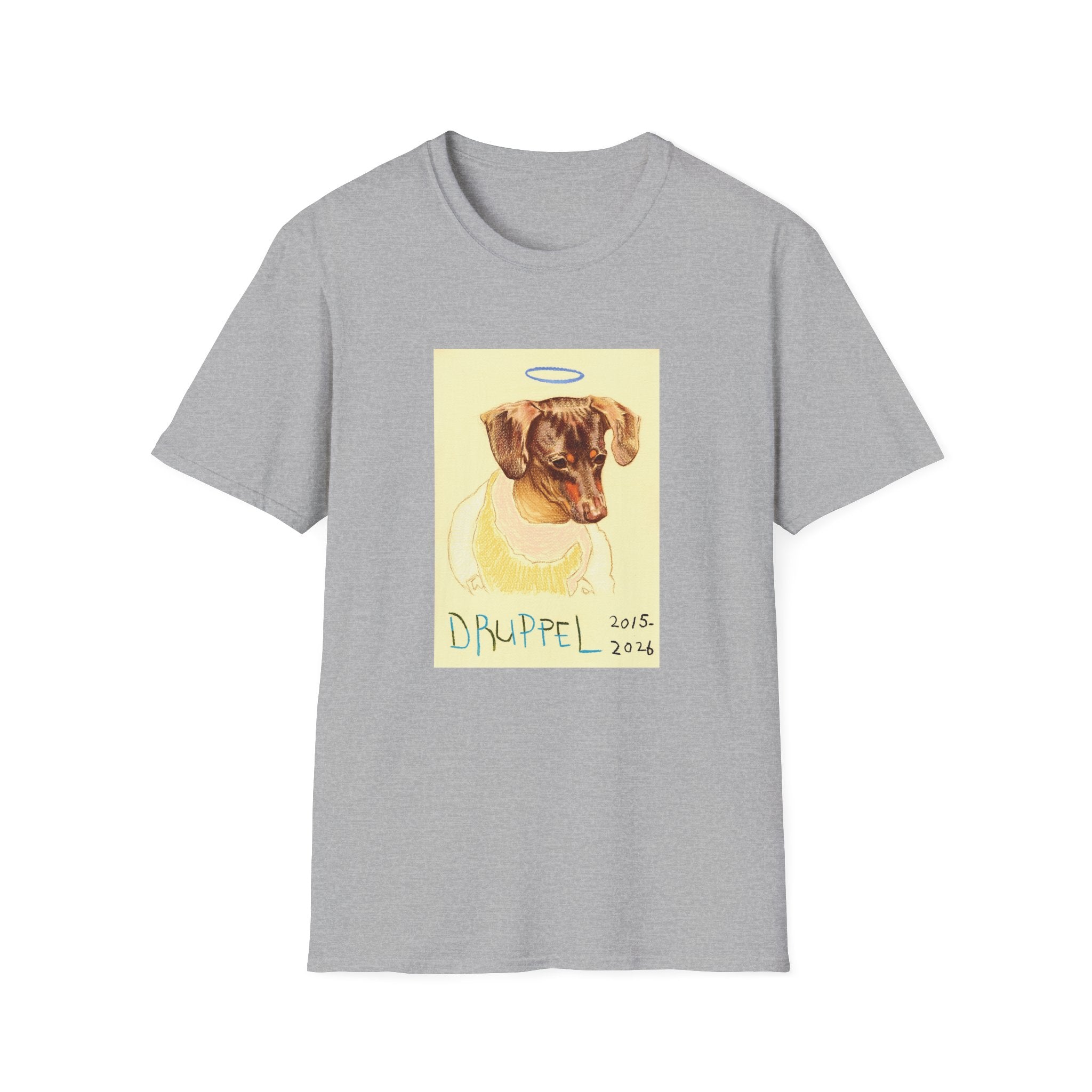Druppel memorial dog portrait T-Shirt