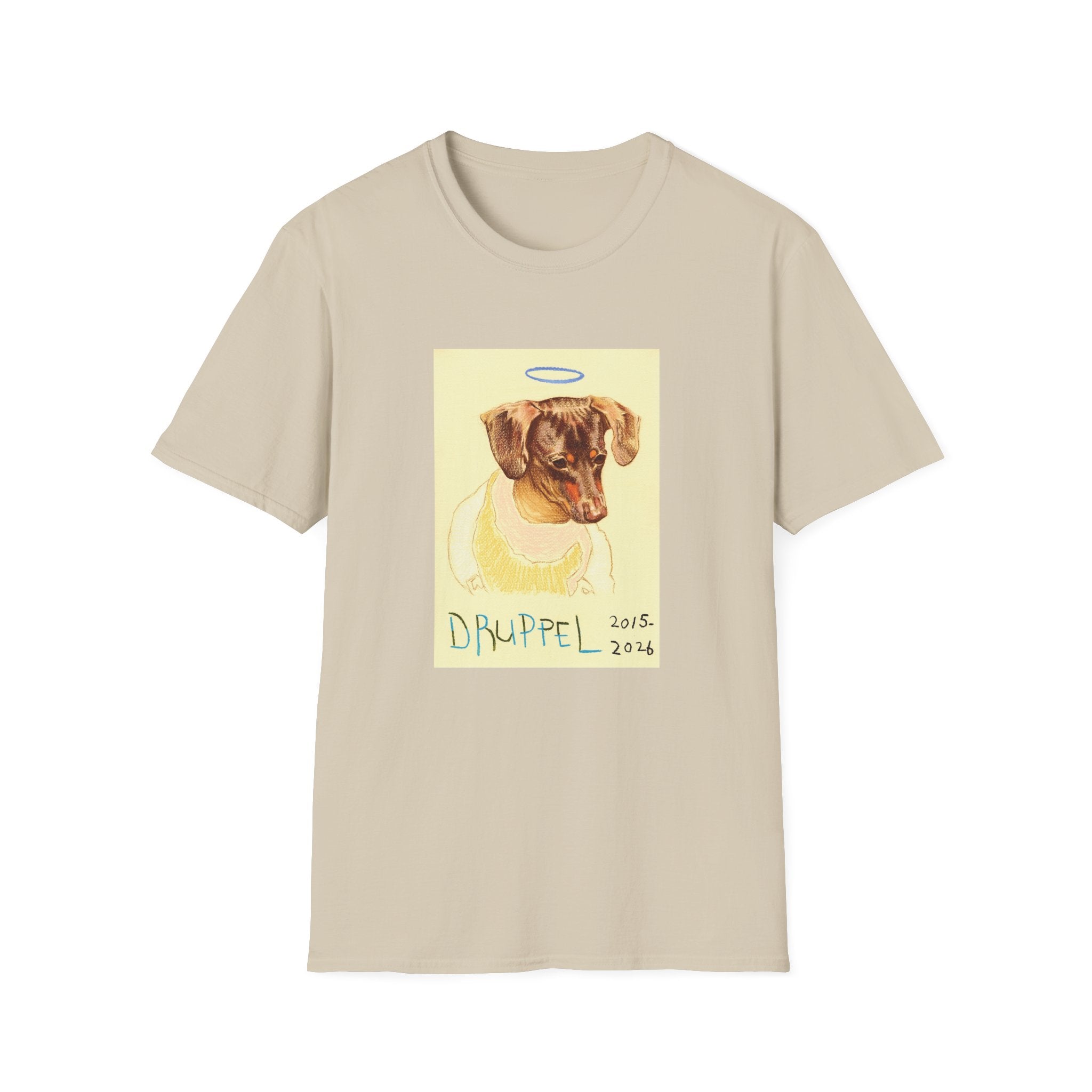 Druppel memorial dog portrait T-Shirt