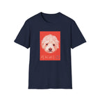 Peaches memorial dog portrait T-Shirt