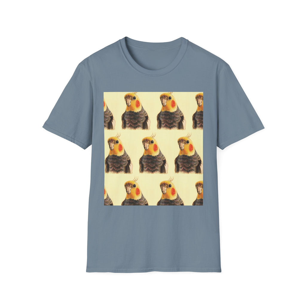 Multi-Kokkie memorial bird portrait T-Shirt