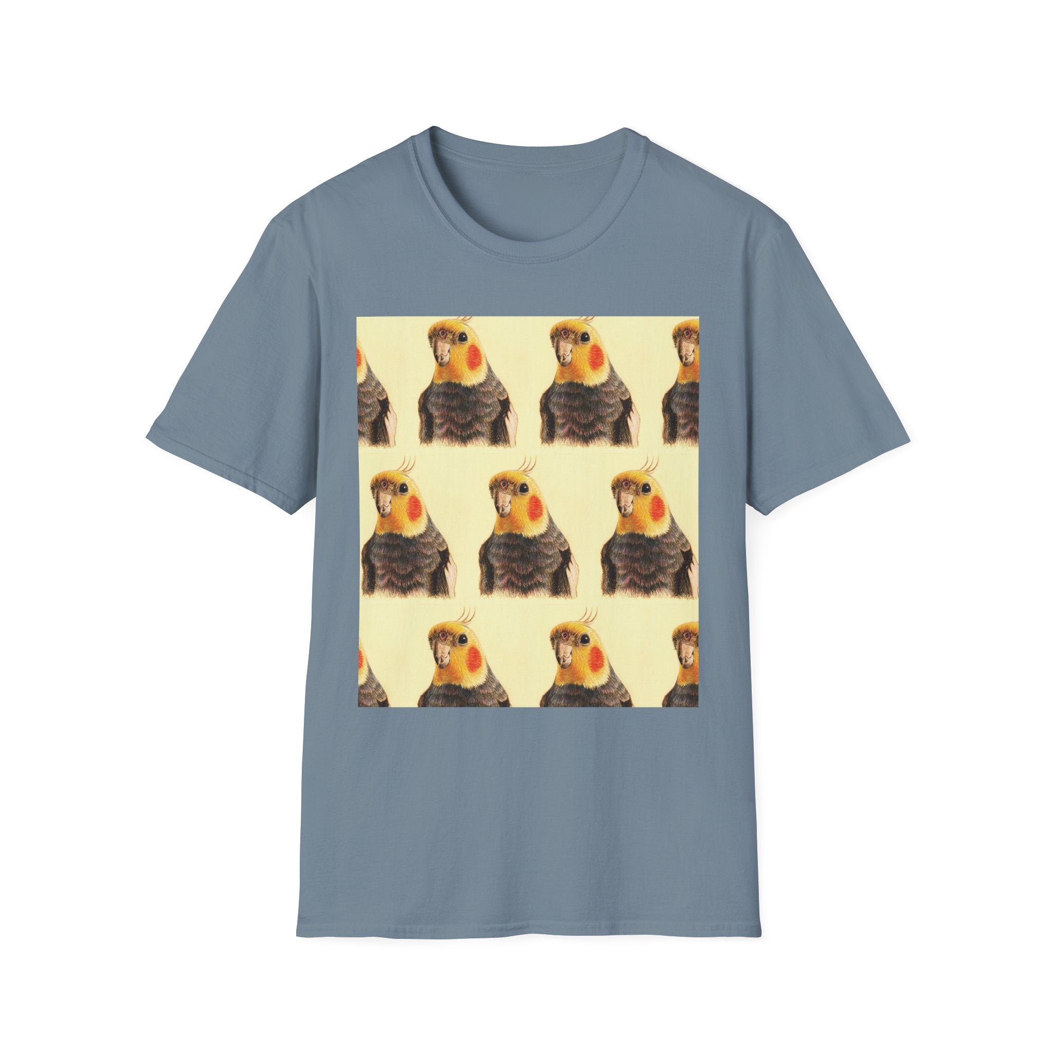Multi-Kokkie memorial bird portrait T-Shirt