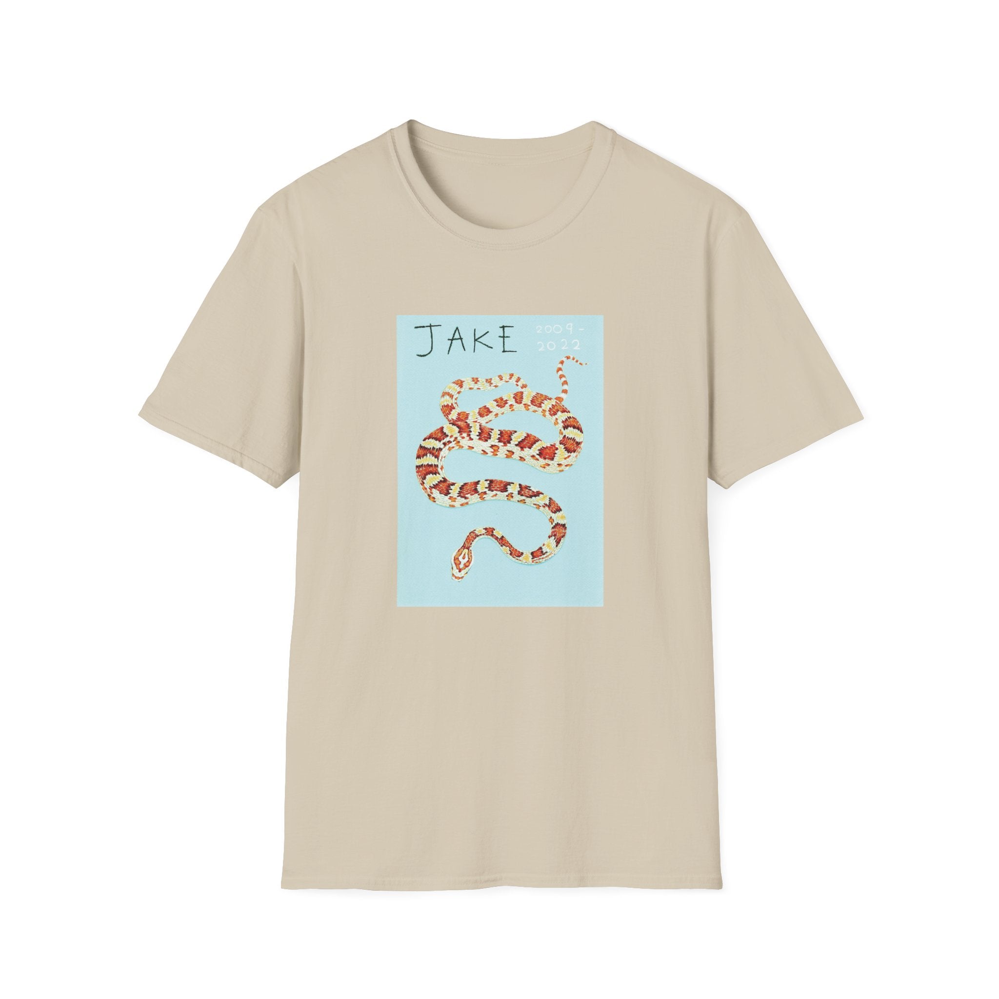 Jake memorial snake portrait T-Shirt