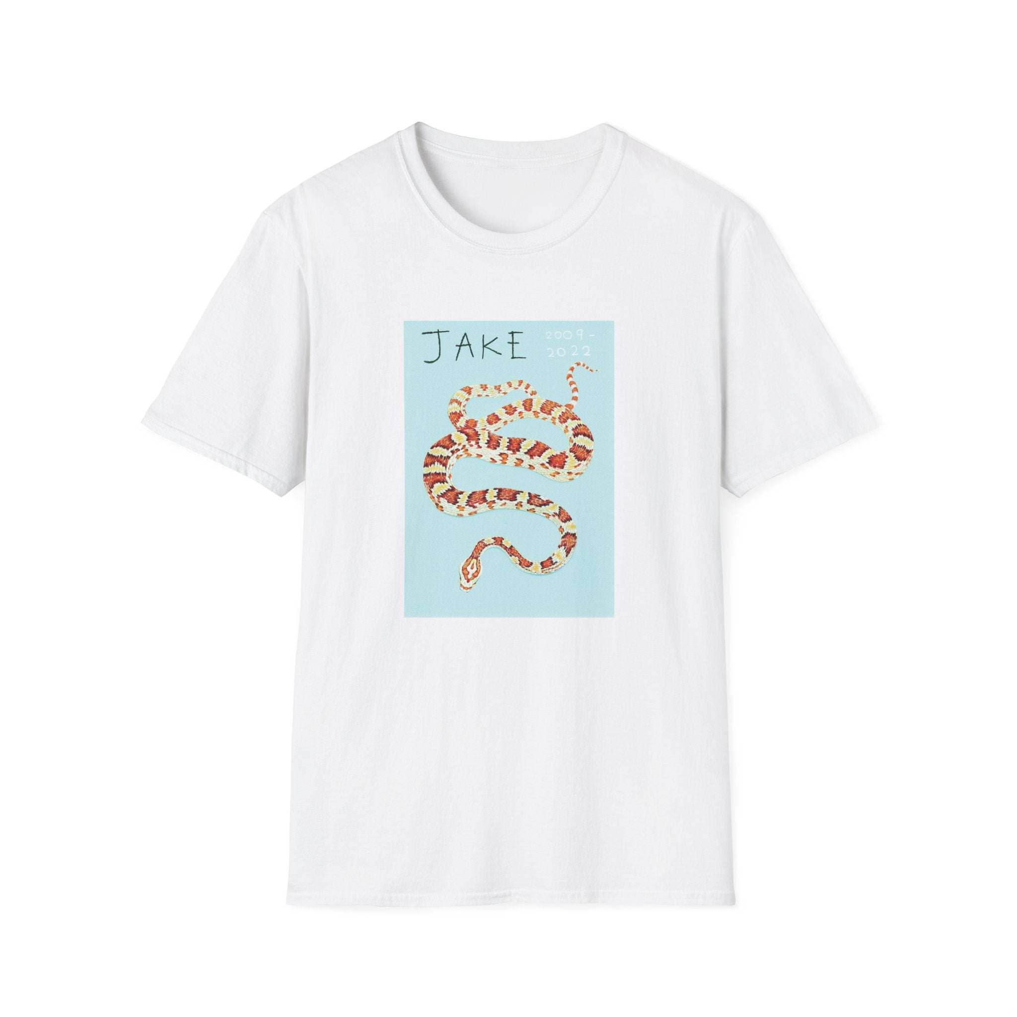 Jake memorial snake portrait T-Shirt