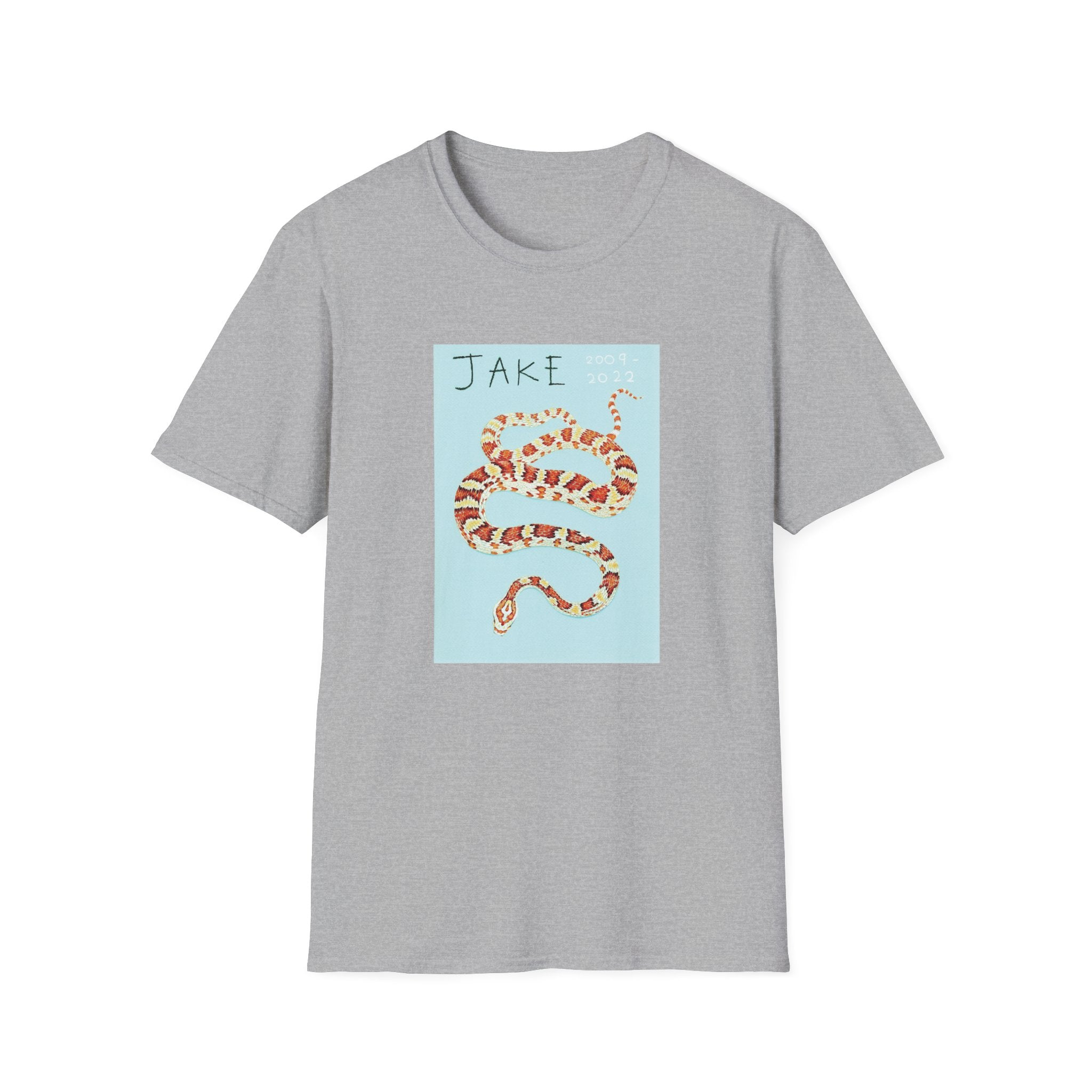 Jake memorial snake portrait T-Shirt