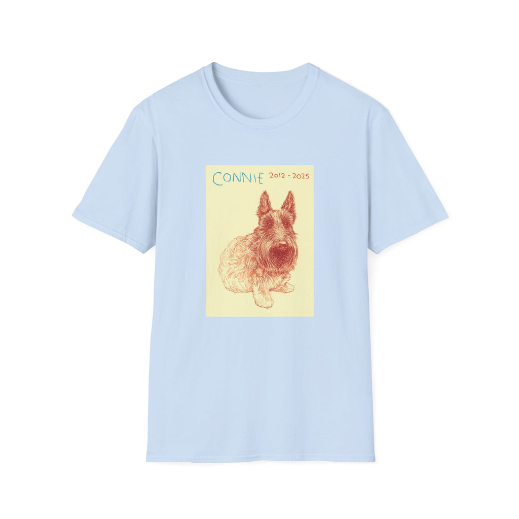 Connie memorial dog portrait T-Shirt