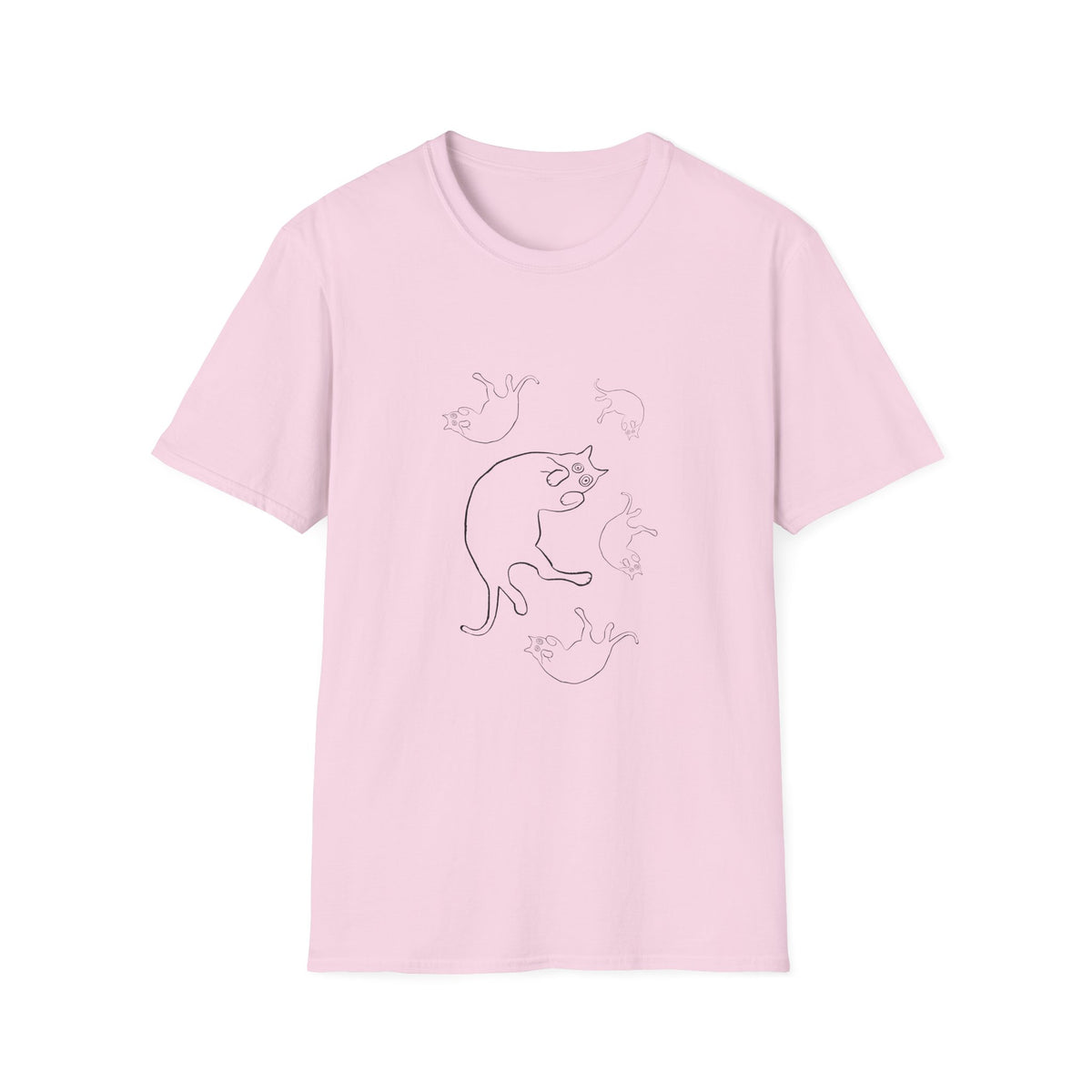 Floating Cats II Spooky T-Shirt