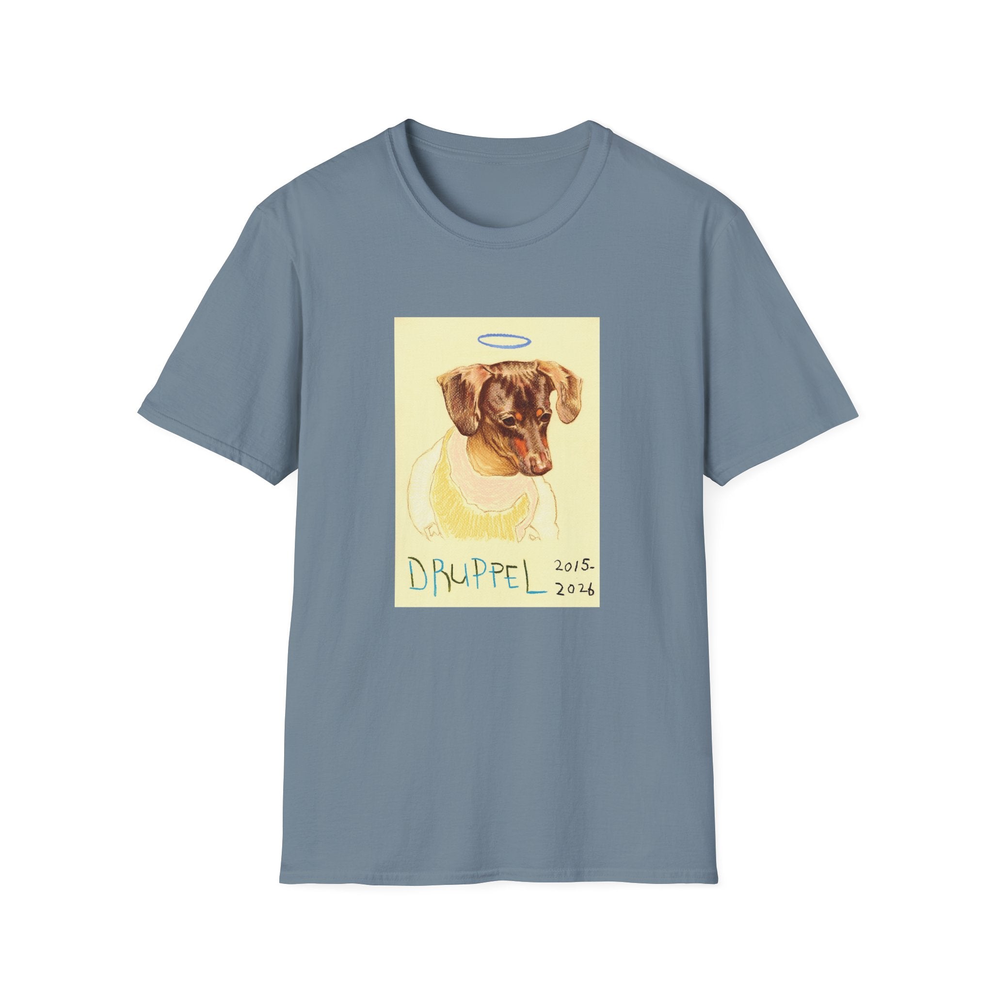 Druppel memorial dog portrait T-Shirt