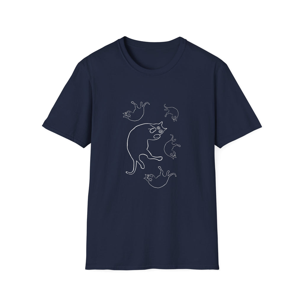Floating Cats Spooky T-Shirt