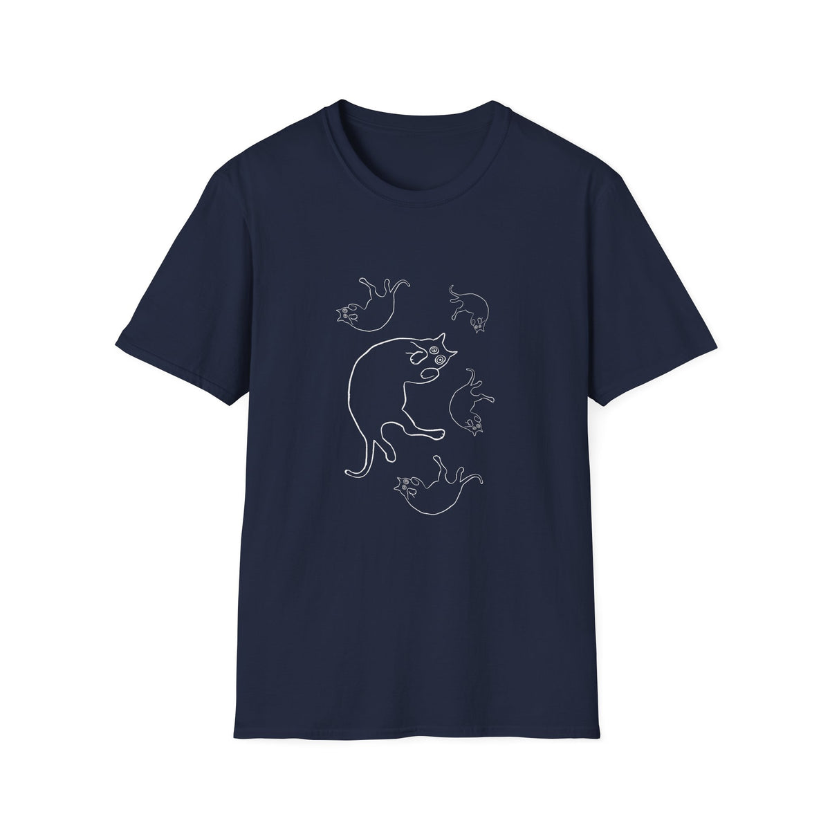 Floating Cats Spooky T-Shirt