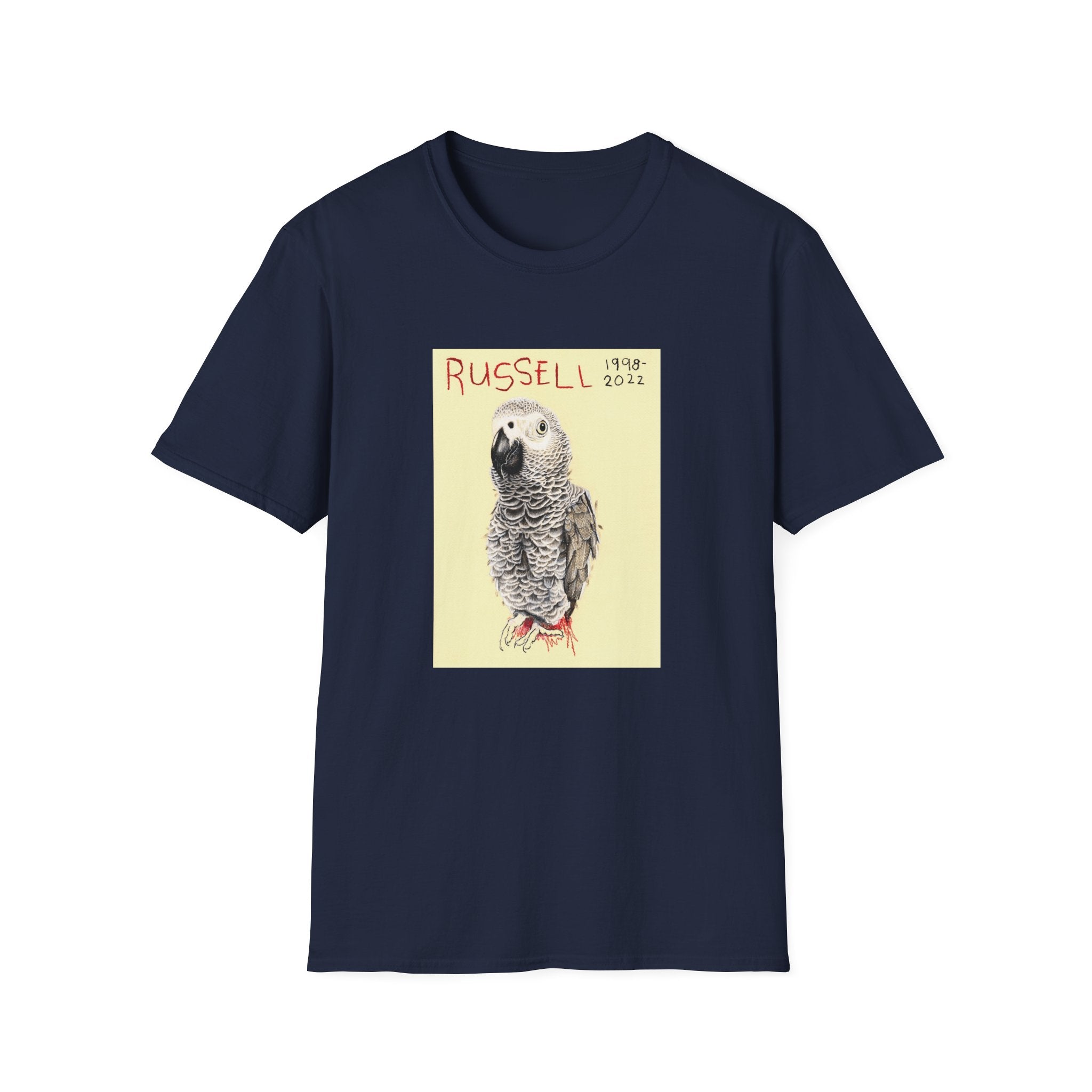 Russell memorial bird portrait T-Shirt