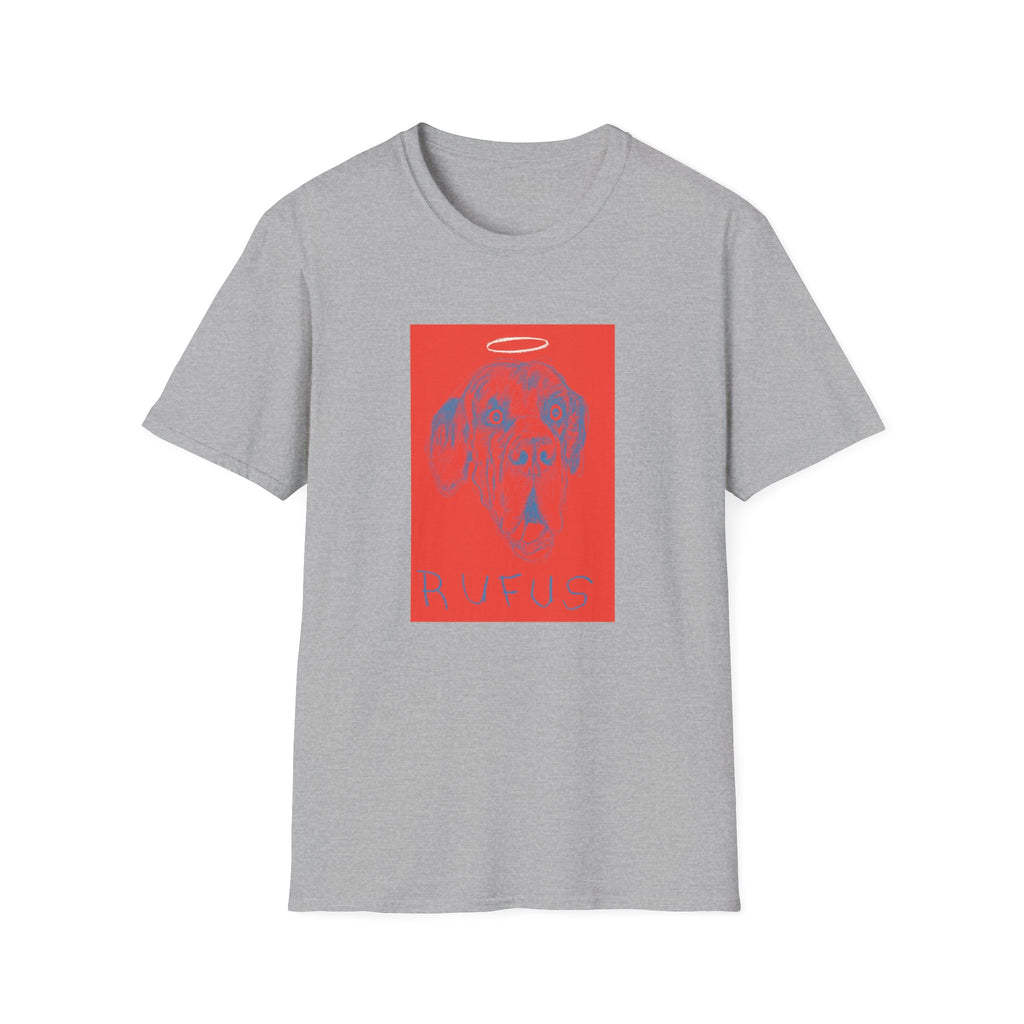 Rufus memorial dog portrait T-Shirt