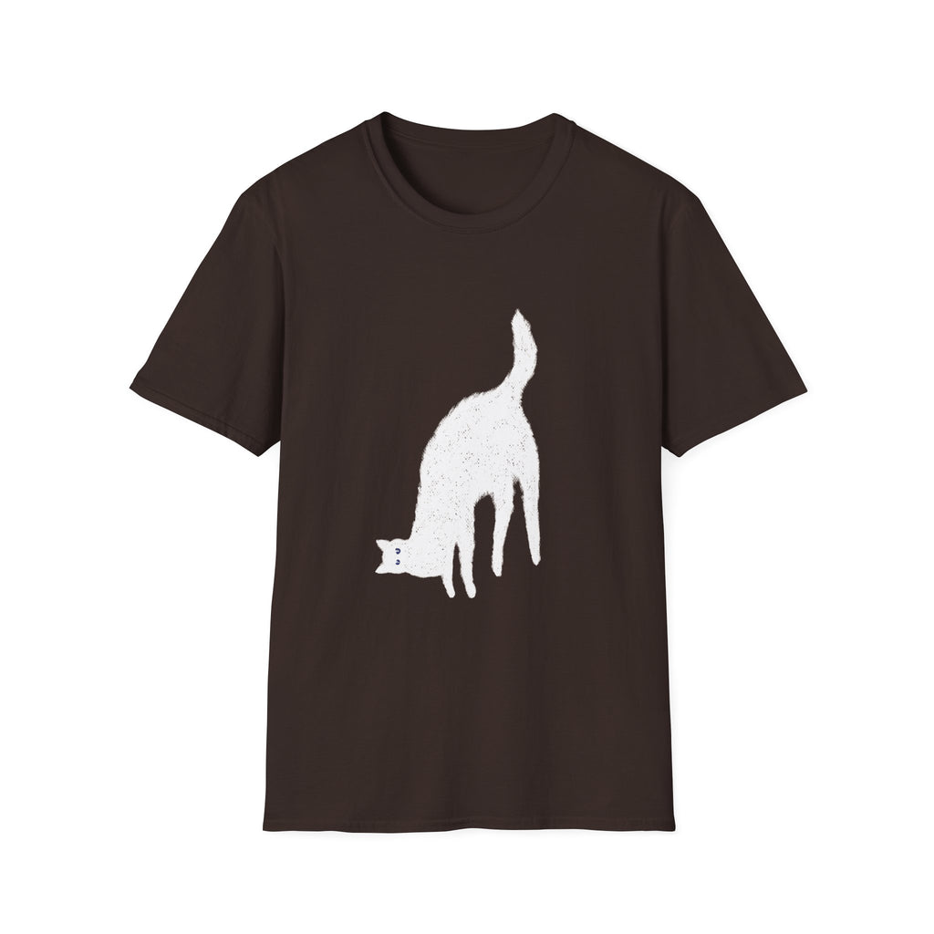 White Cat Spooky T-Shirt