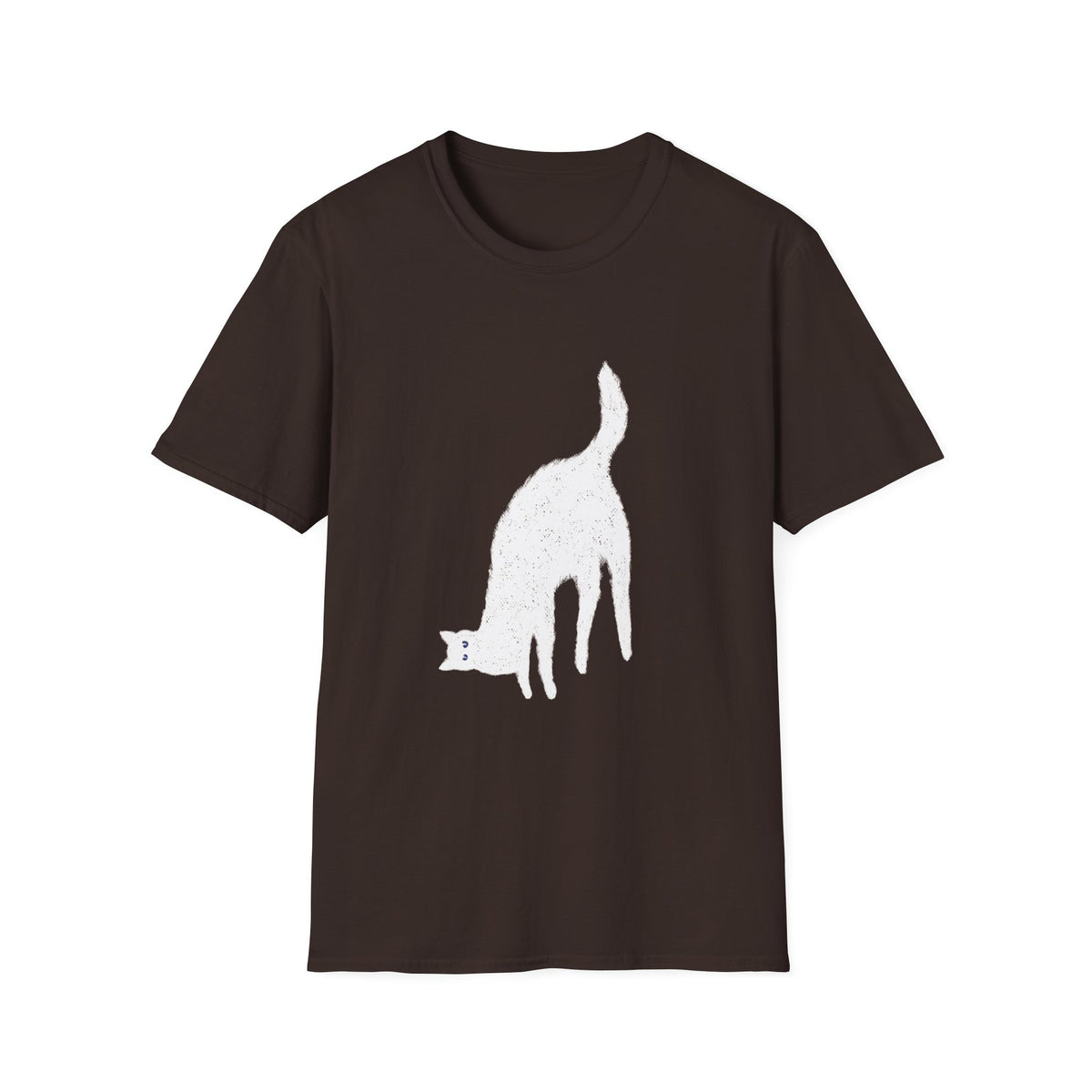 White Cat Spooky T-Shirt