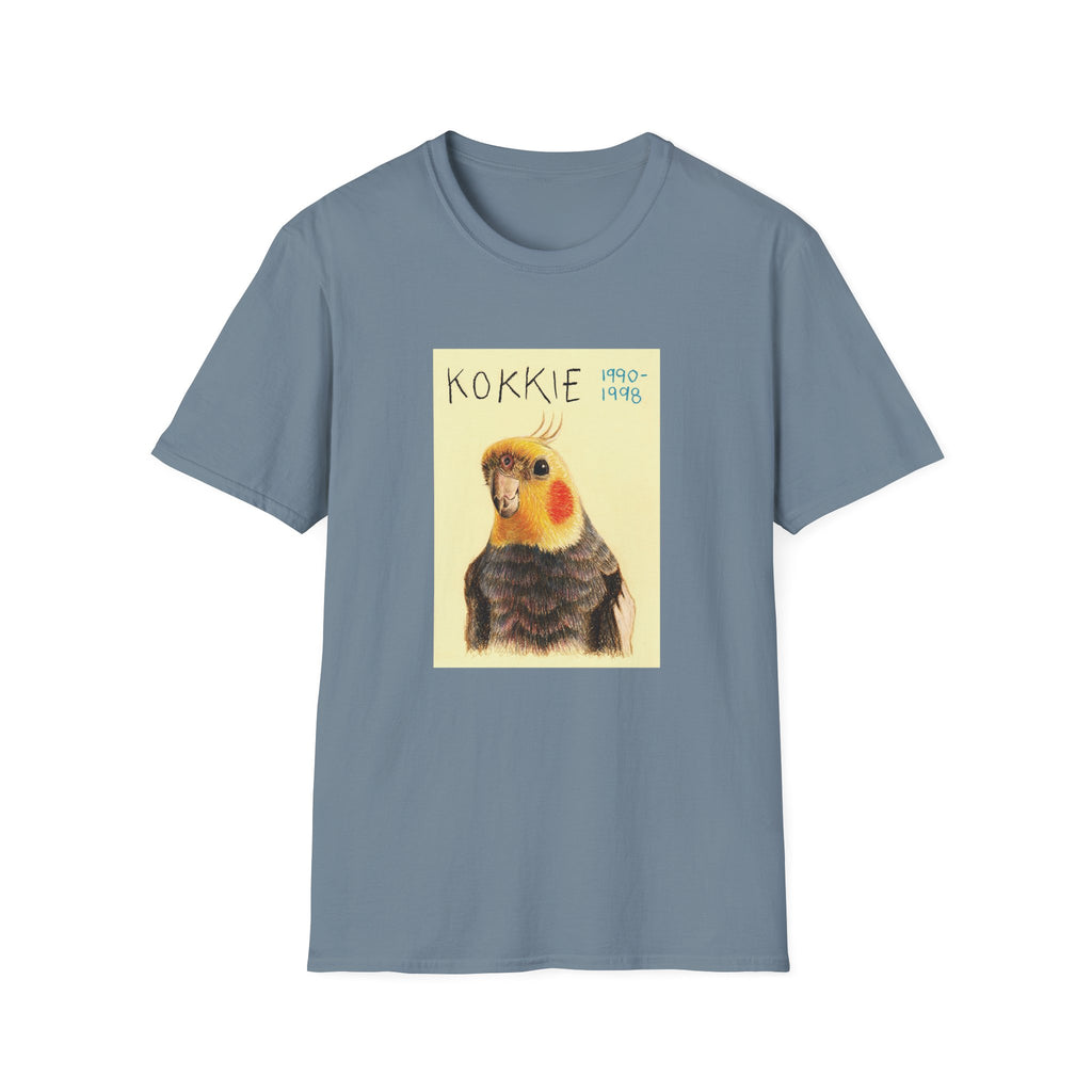 Kokkie memorial bird portrait T-Shirt