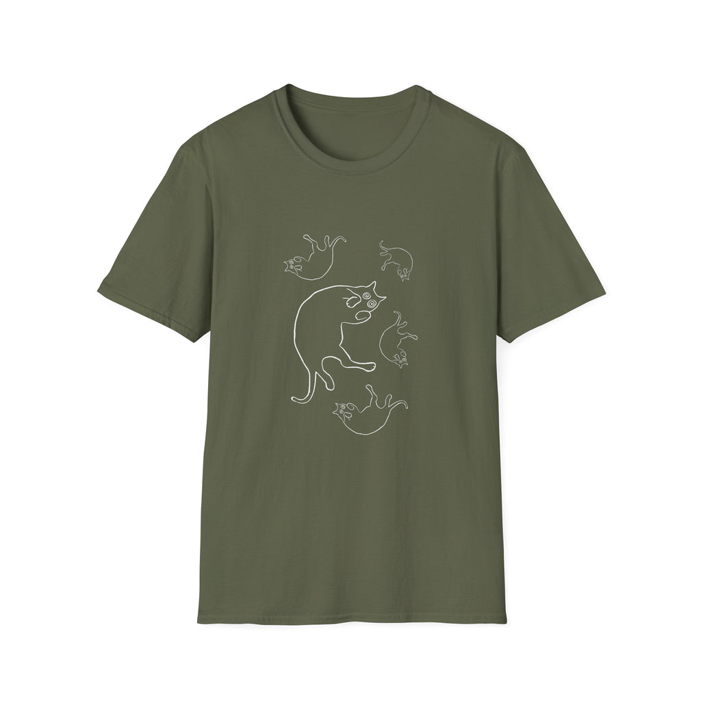 Floating Cats Spooky T-Shirt