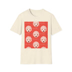 Multi-Peaches memorial dog portrait T-Shirt