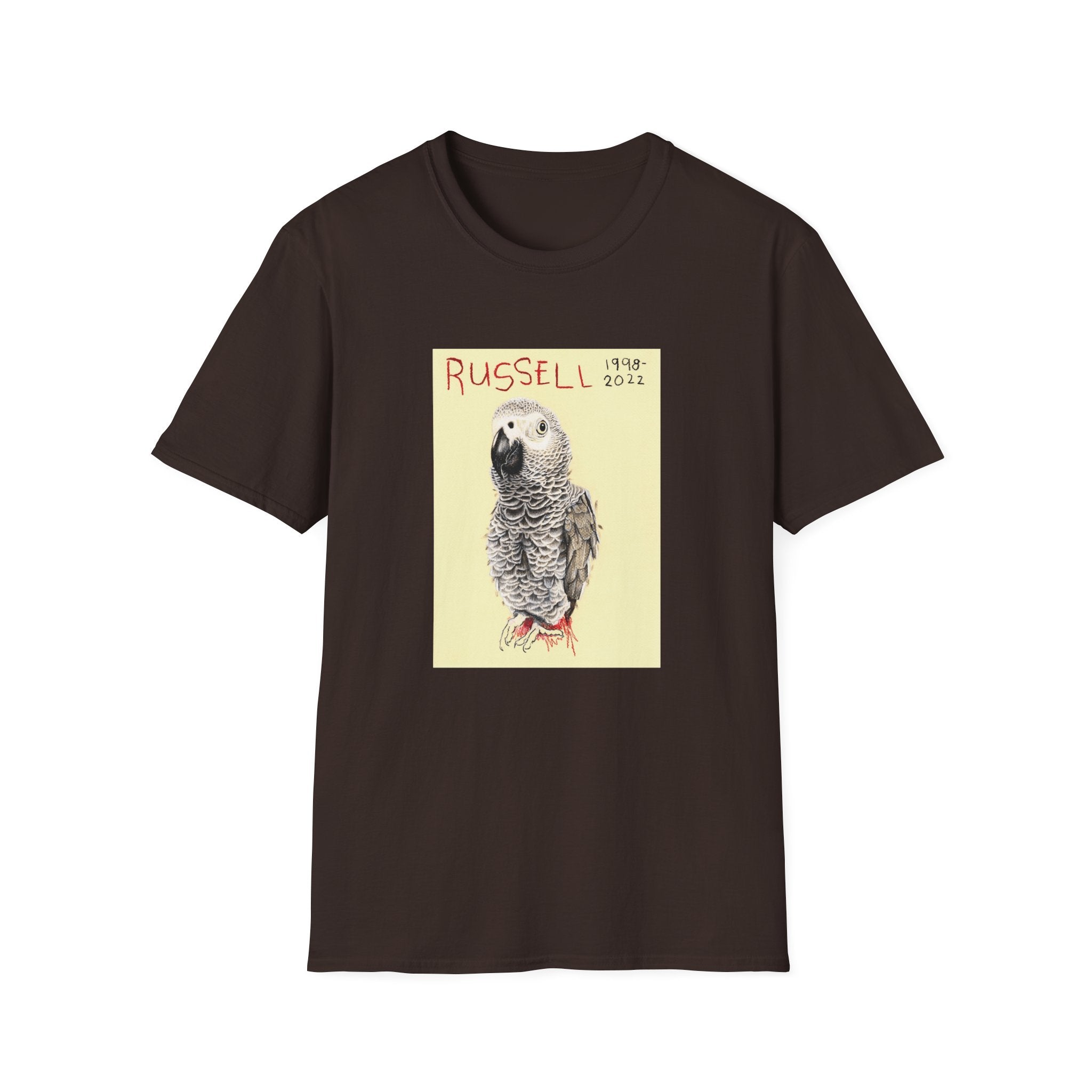 Russell memorial bird portrait T-Shirt