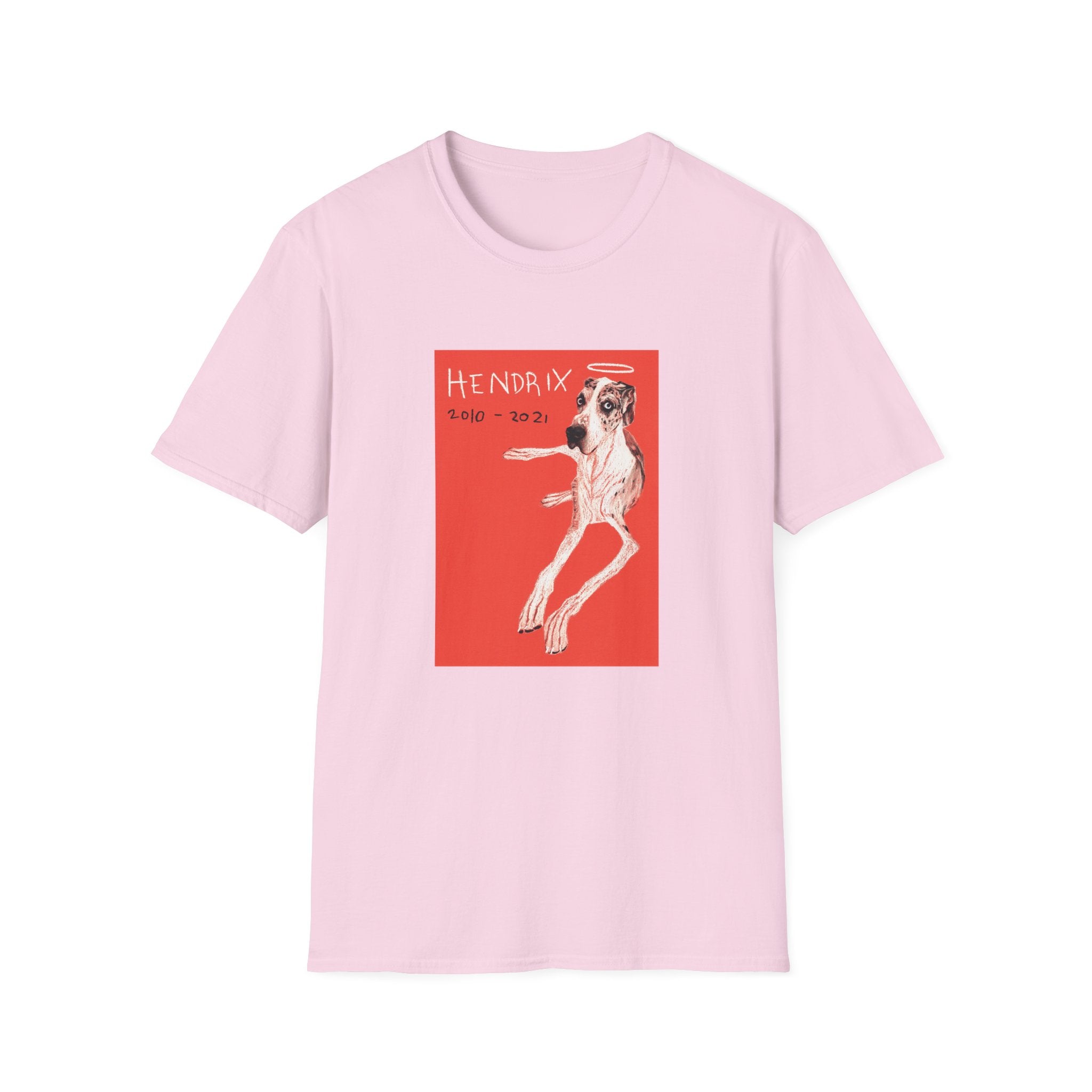 Hendrix memorial dog portrait T-Shirt