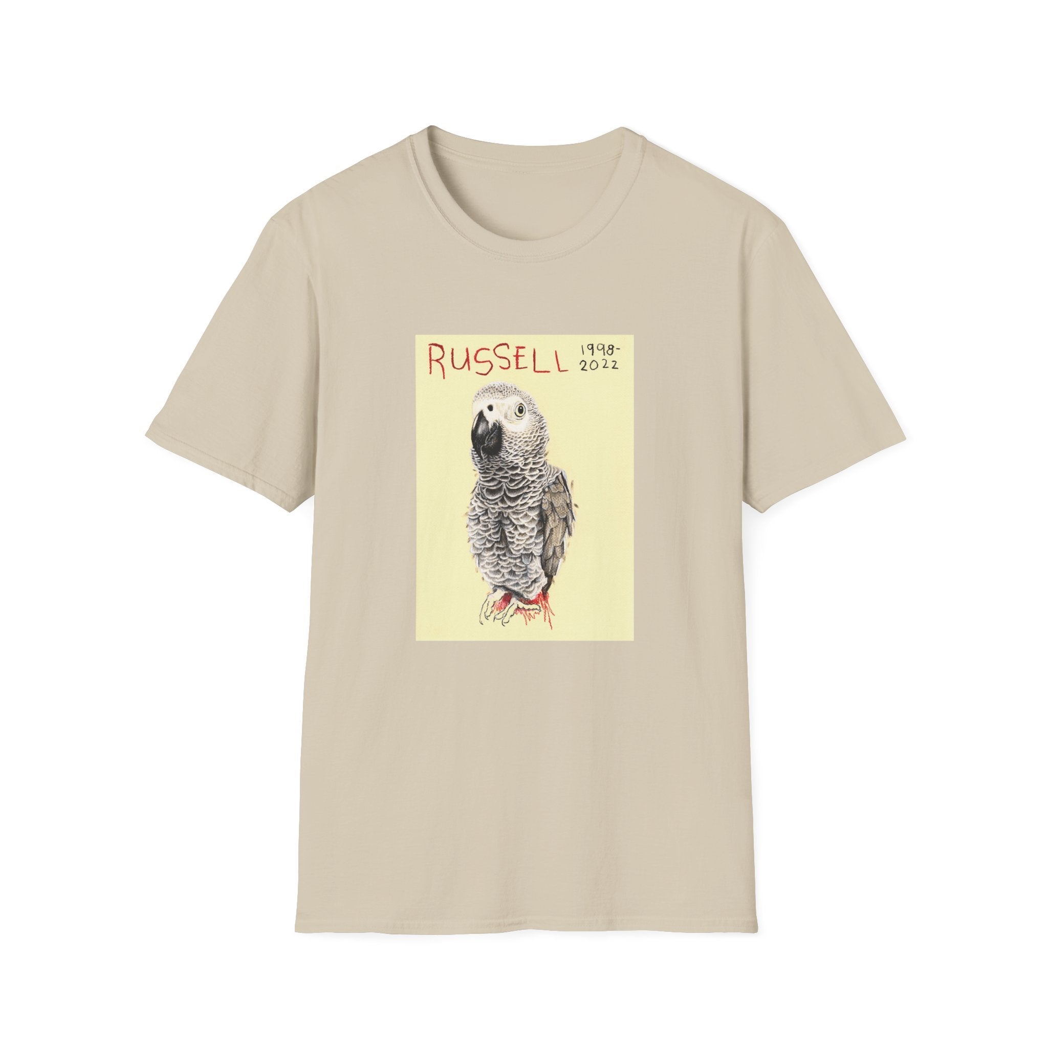 Russell memorial bird portrait T-Shirt